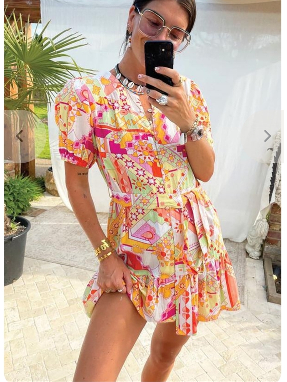 Never Fully Dressed Mini Colorful Dress